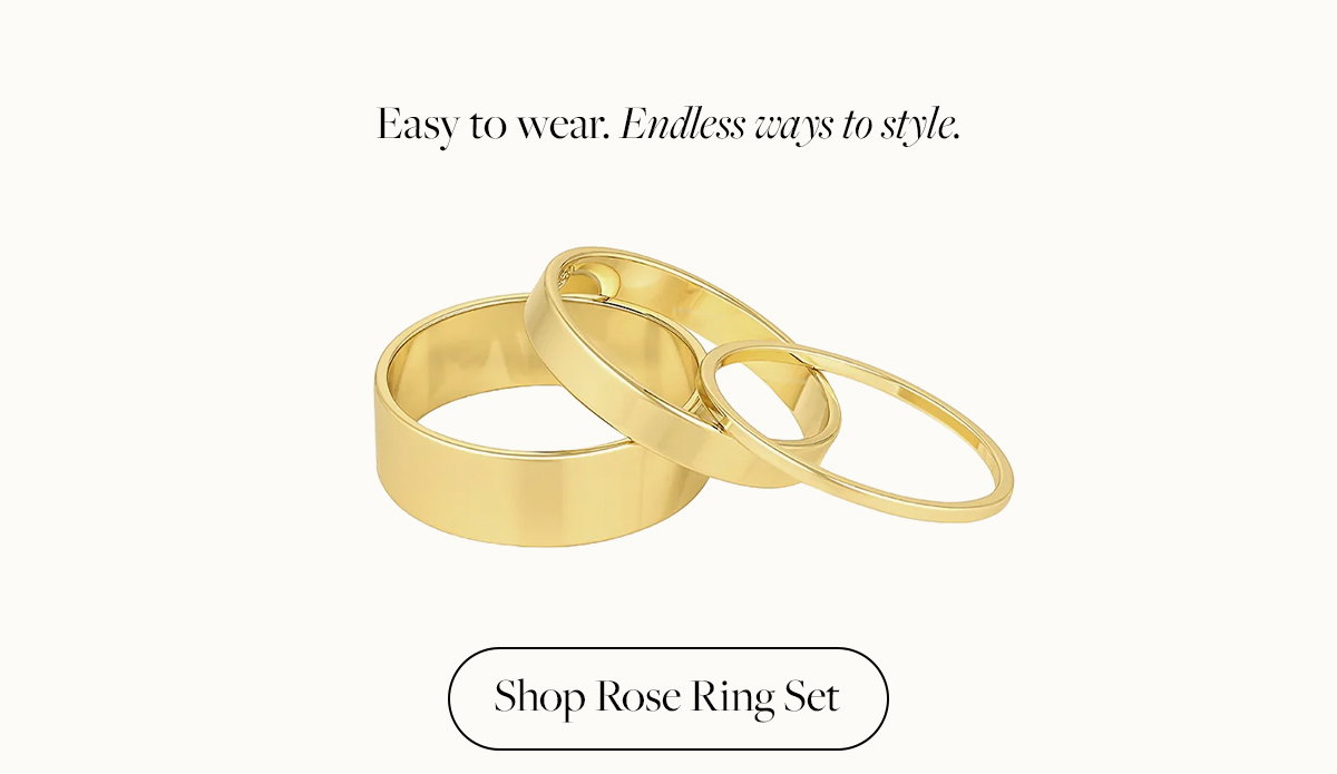 Shop Rose Ring Set