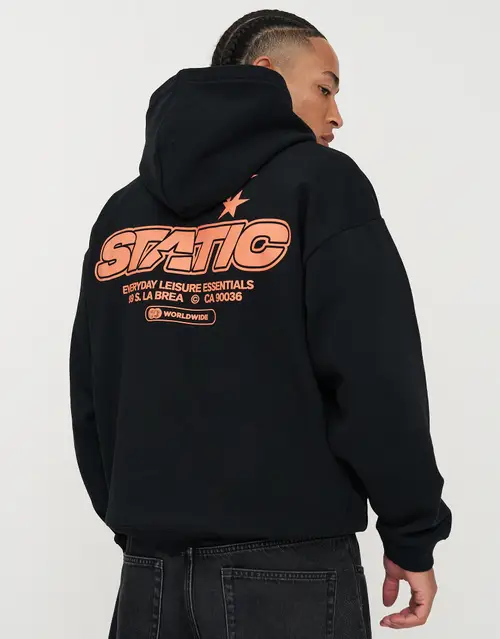 Static Worldwide Oversized Hoodie