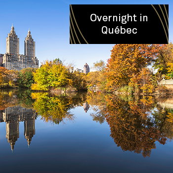 Overnight in Quebec