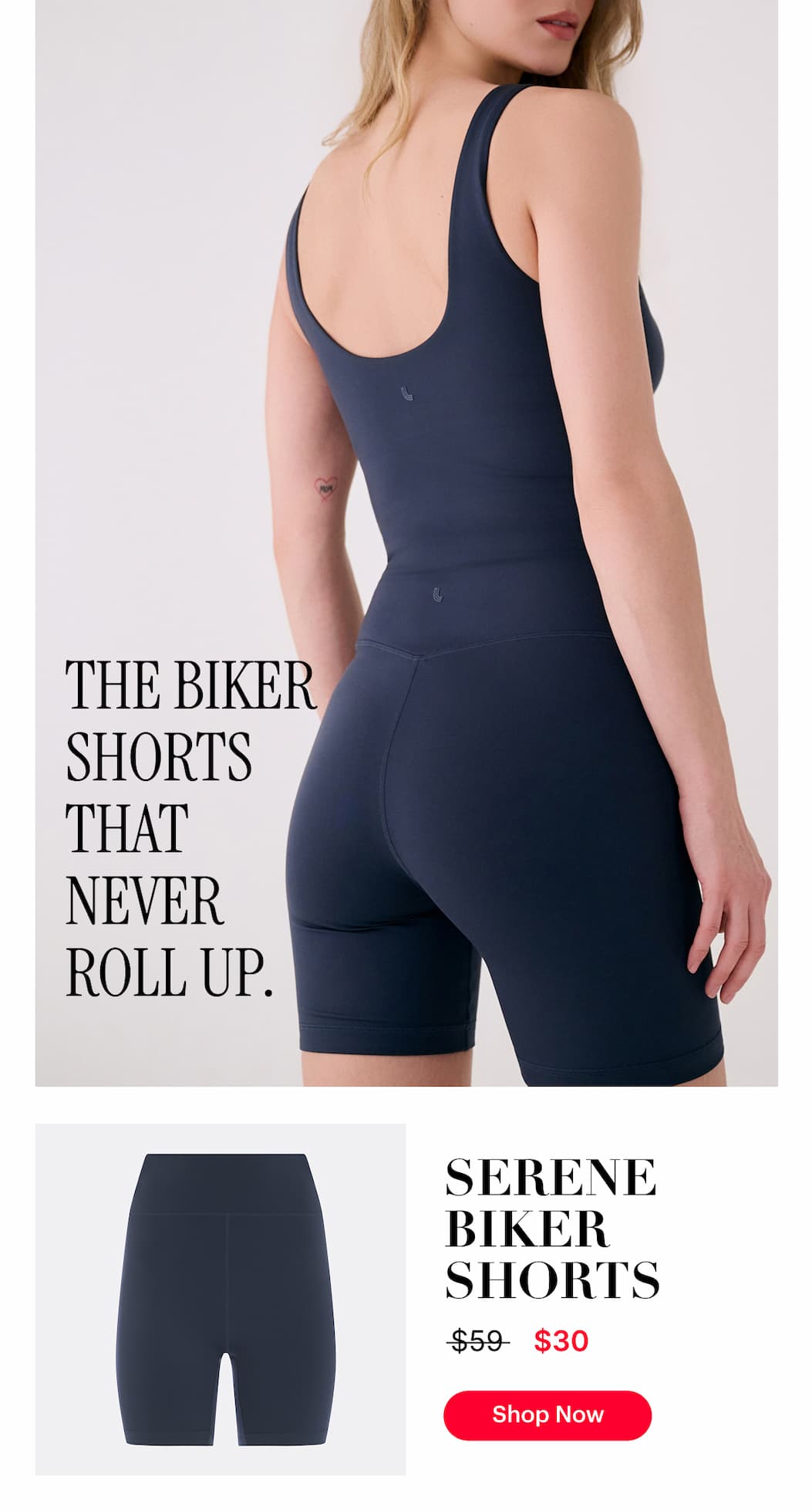 Serene Biker Shorts