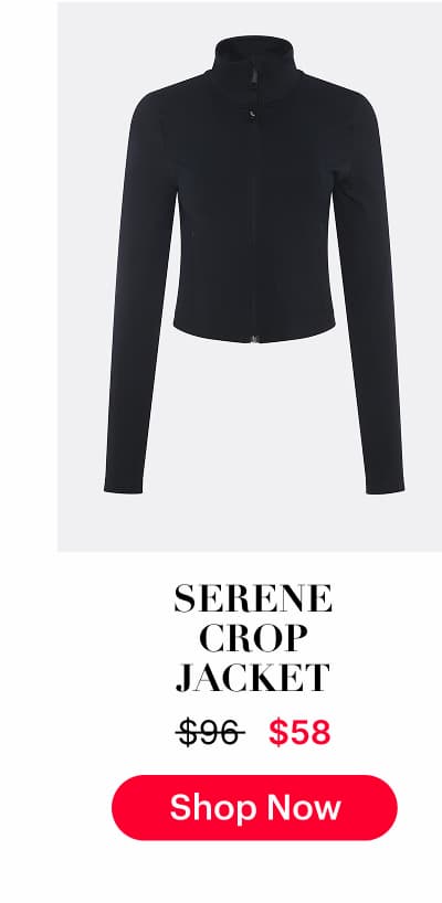 Serene Cropped Jacket