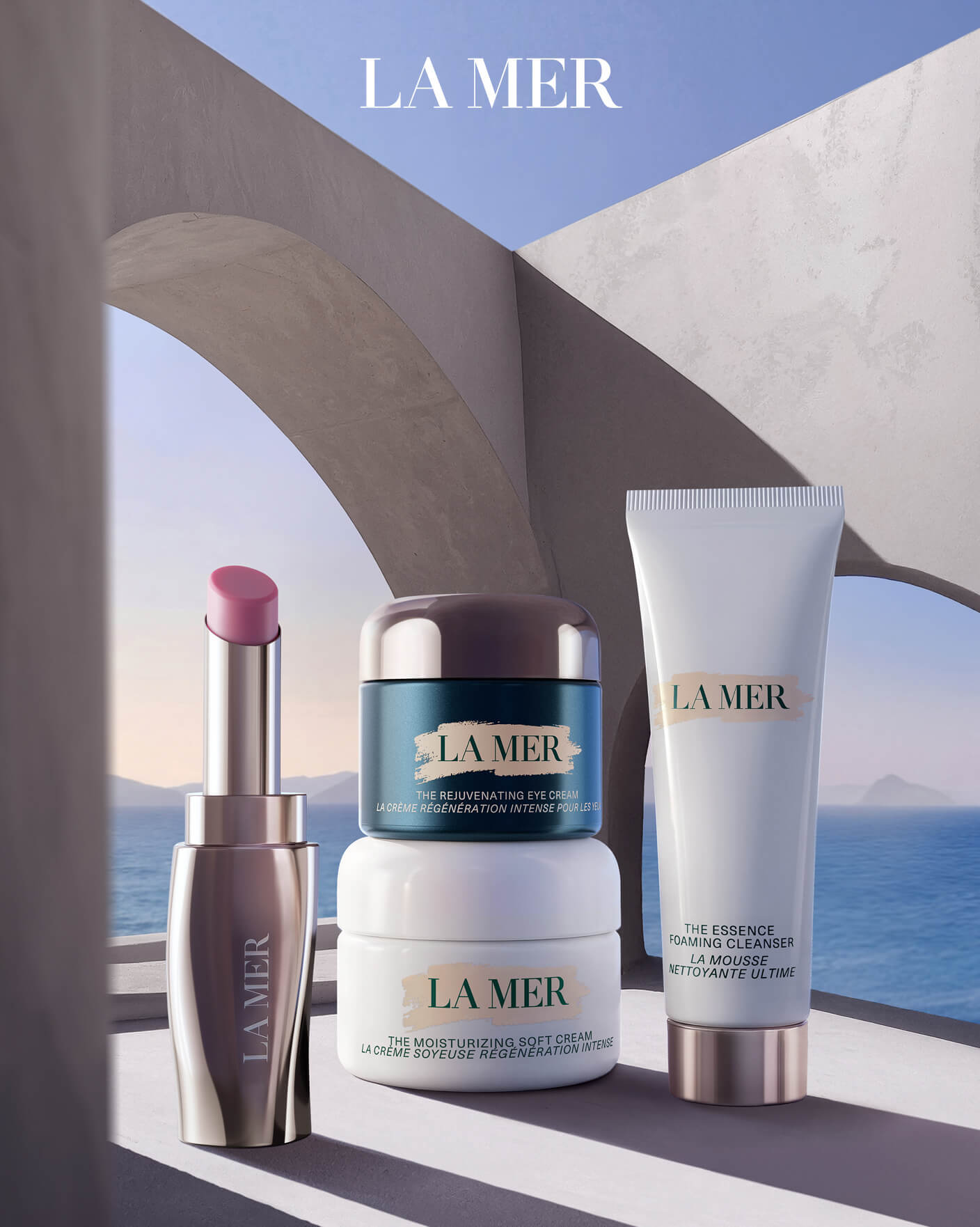 LA MER | LA MER | THE MOISTURIZING SOFT CREAM LA CRÈME SOYEUSE RÉGÉNÉRATION INTENSE | LA MER | THE ESSENCE FOAMING CLEANSER LA MOUSSE NETTOYANTE ULTIME