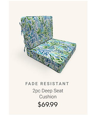 2pc Deep Seat Cushion