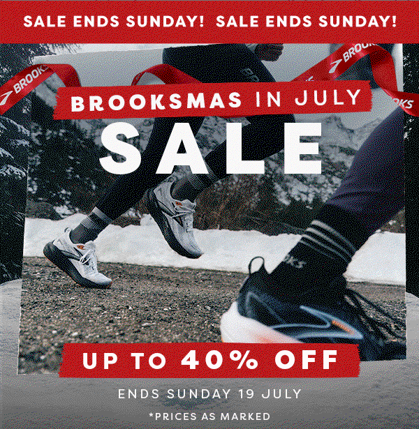 SALE ENDS SUNDAY! Don't miss up to 40% off selected styles*