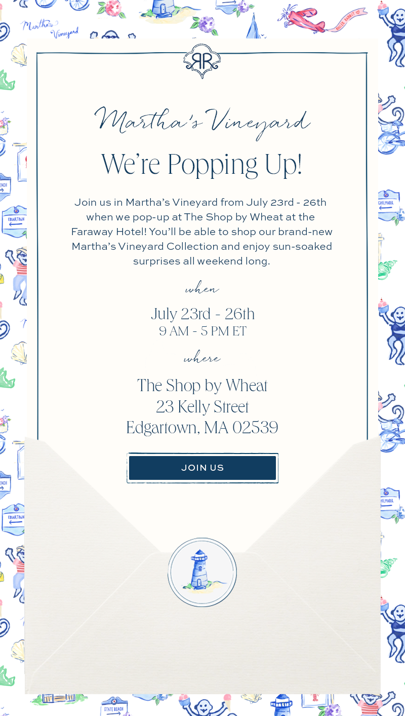 Roller Rabbit Martha's Vineyard Pop-Up