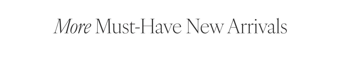 Shop New Arrivals