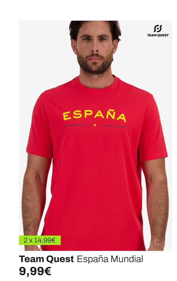Team Quest Camiseta España Mundial