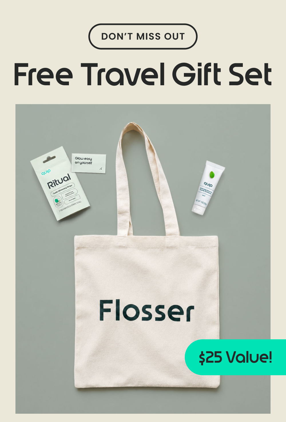 Free Travel Gift Set