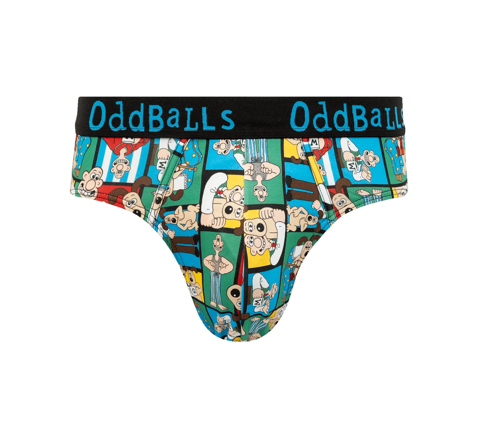 Image of Wallace & Gromit - Mens Cotton Briefs