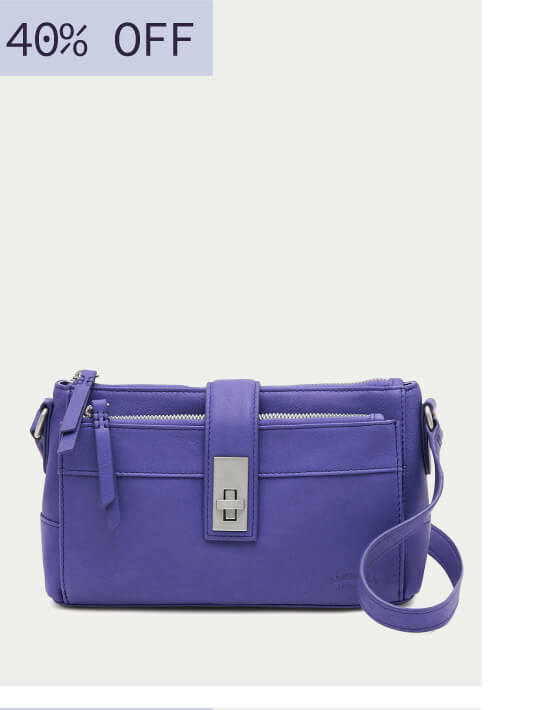 Lexington Triple Entry Crossbody