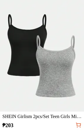 SHEIN Girlism 2pcs/Set Teen Girls...