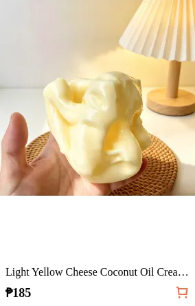 Light Yellow Cheese Coconut Oil...