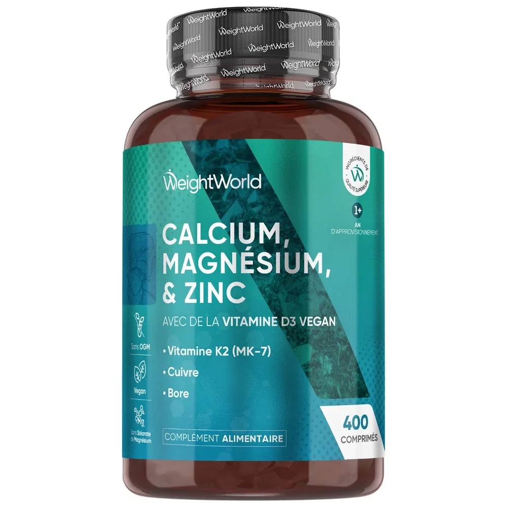 Calcium Magnésium Zinc D3