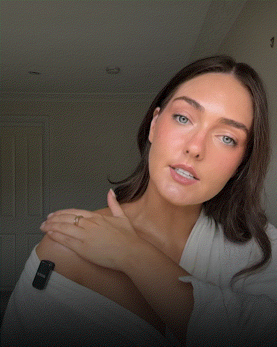 GEMMA DIMOND SAYING "THE GOLDEN HOUR SKIN, BUT WHENEVER YOU WANT IT."