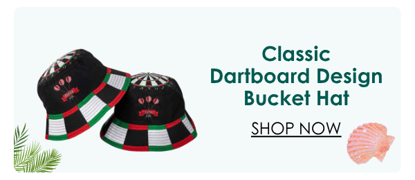 Classic Dartboard Design Bucket Hat