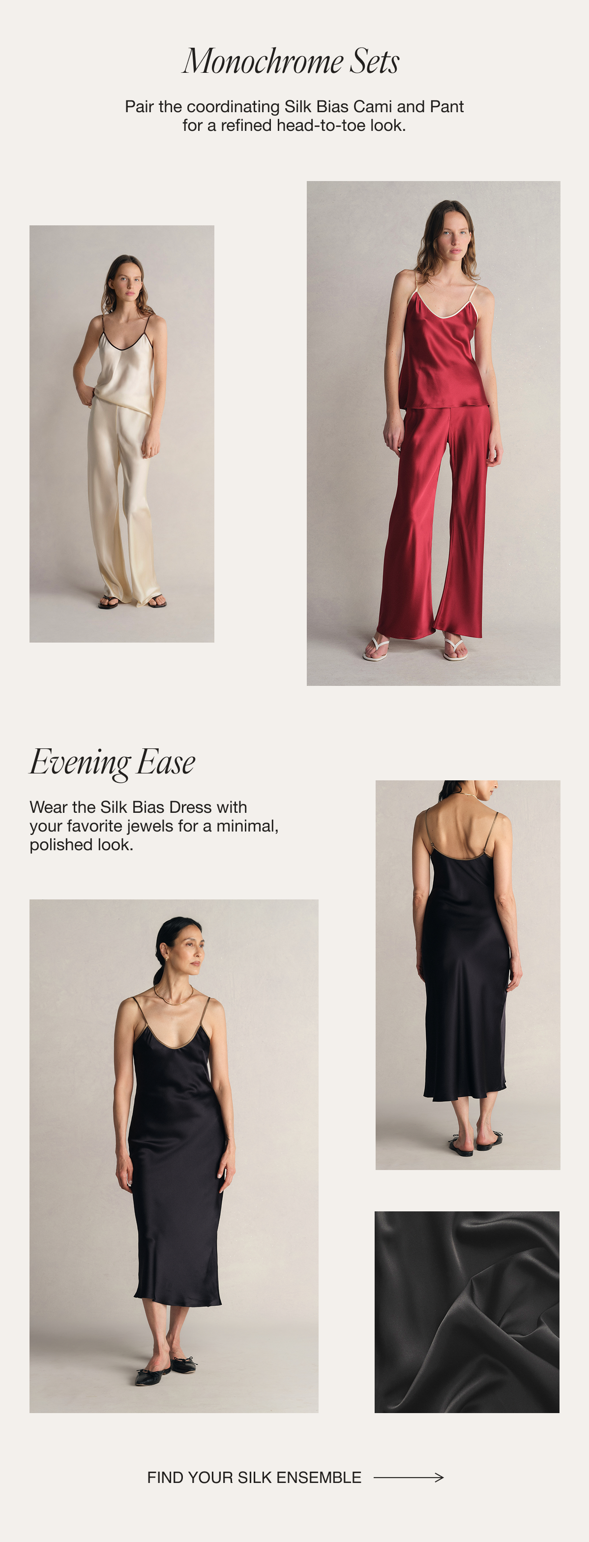 Styling: Variations on Silk