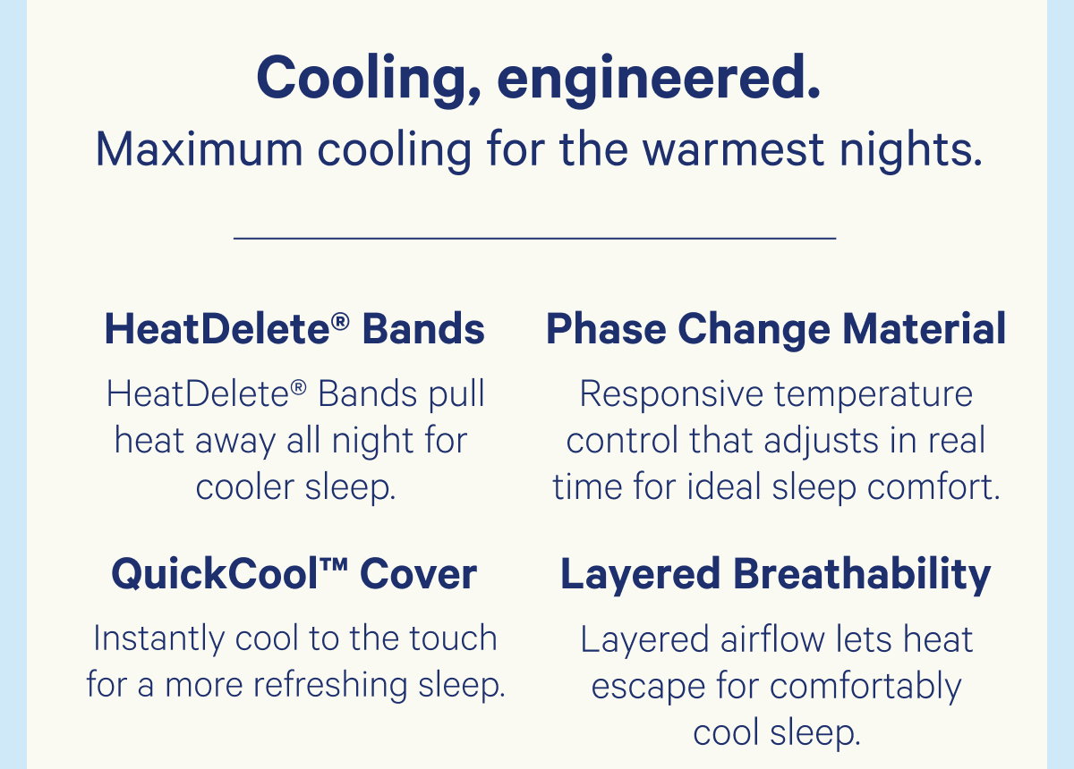 cooling, engineered