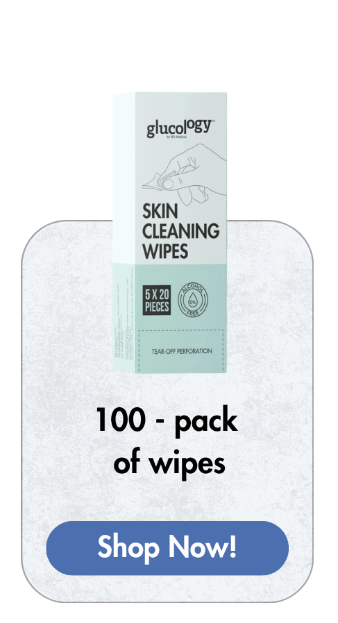 Alcohol-Free Skin Wipes | 100 Pack