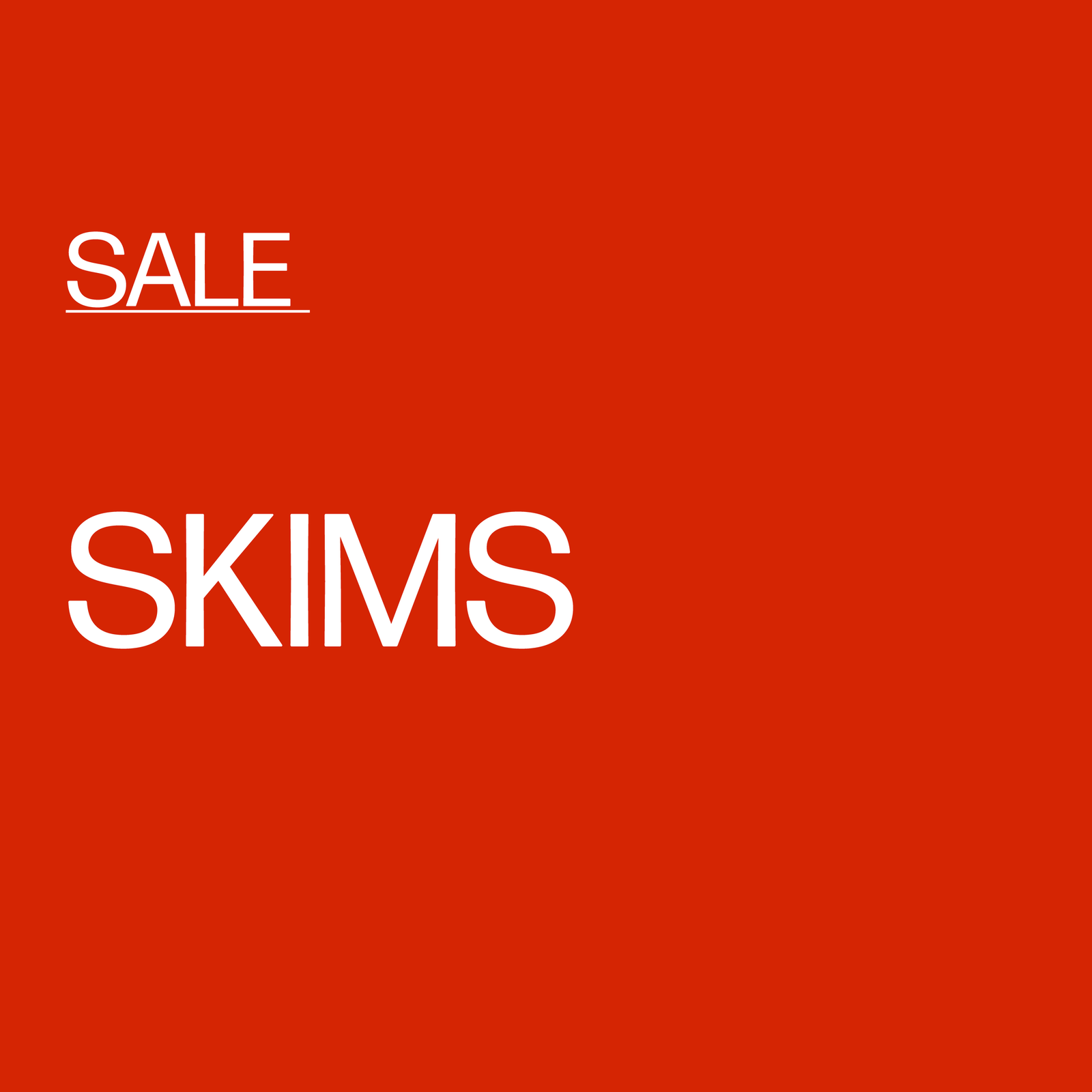 Sale SKIMS