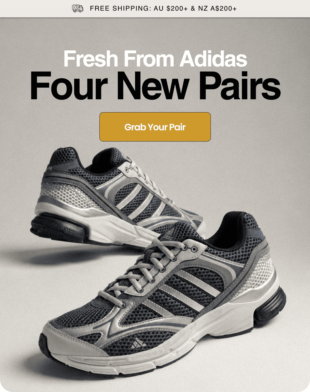 Fresh From Adidas. Four New Pairs
