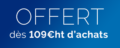 Offert à partir de 109€HT d'achats