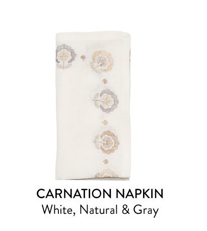 Carnation Napkin