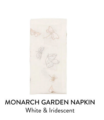 Monarch Garden Napkin