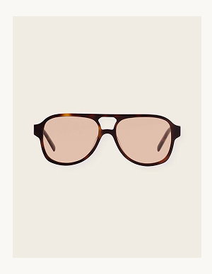 Corlin Eyewear Gelo Tortoise Cinnamon Sunglasses