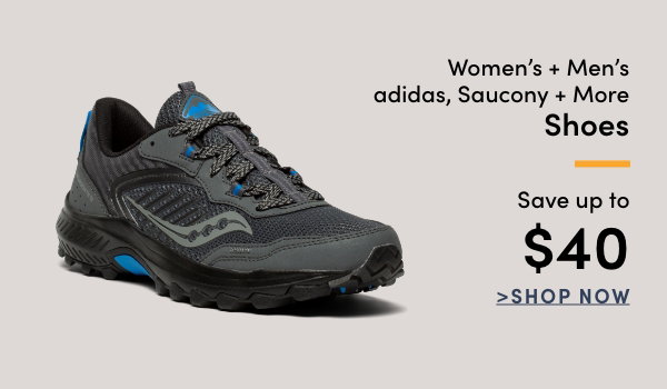 Women's + Men's adidas + Saucony Shoes Save up to $40