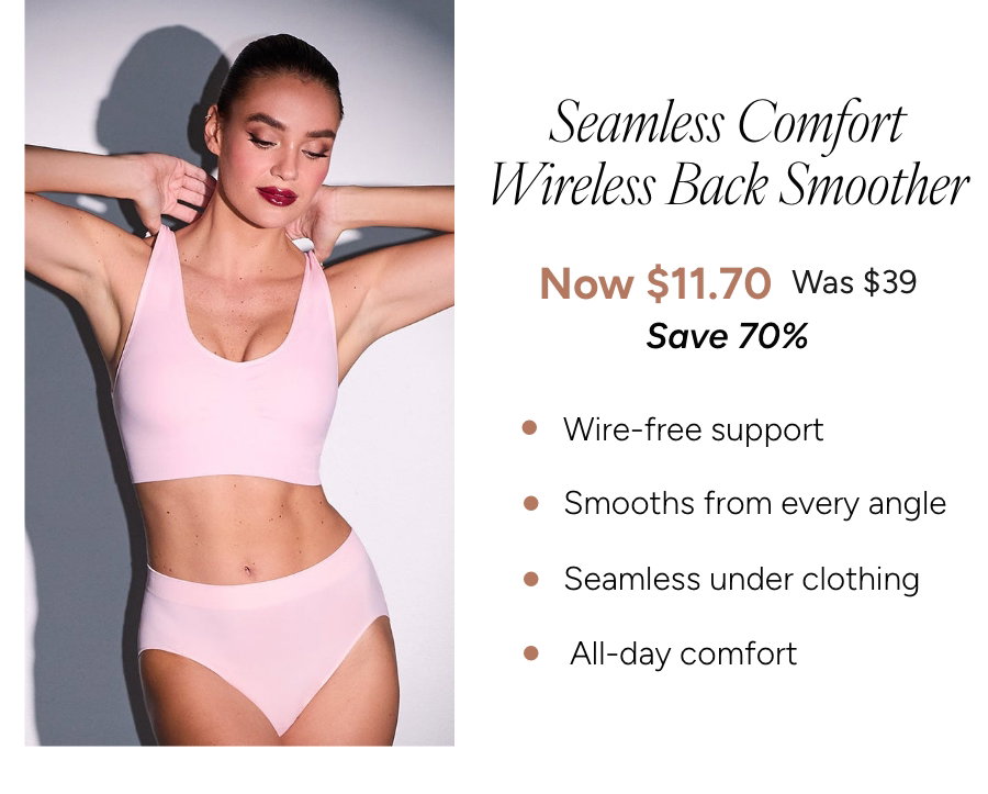 Seamless Comfort Wireless Back Smoother