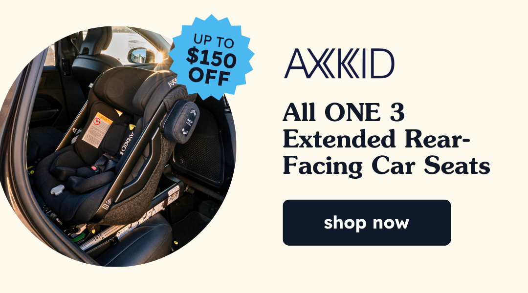 AXKID | Up to $150 OFF | ONE 3 Car Seats