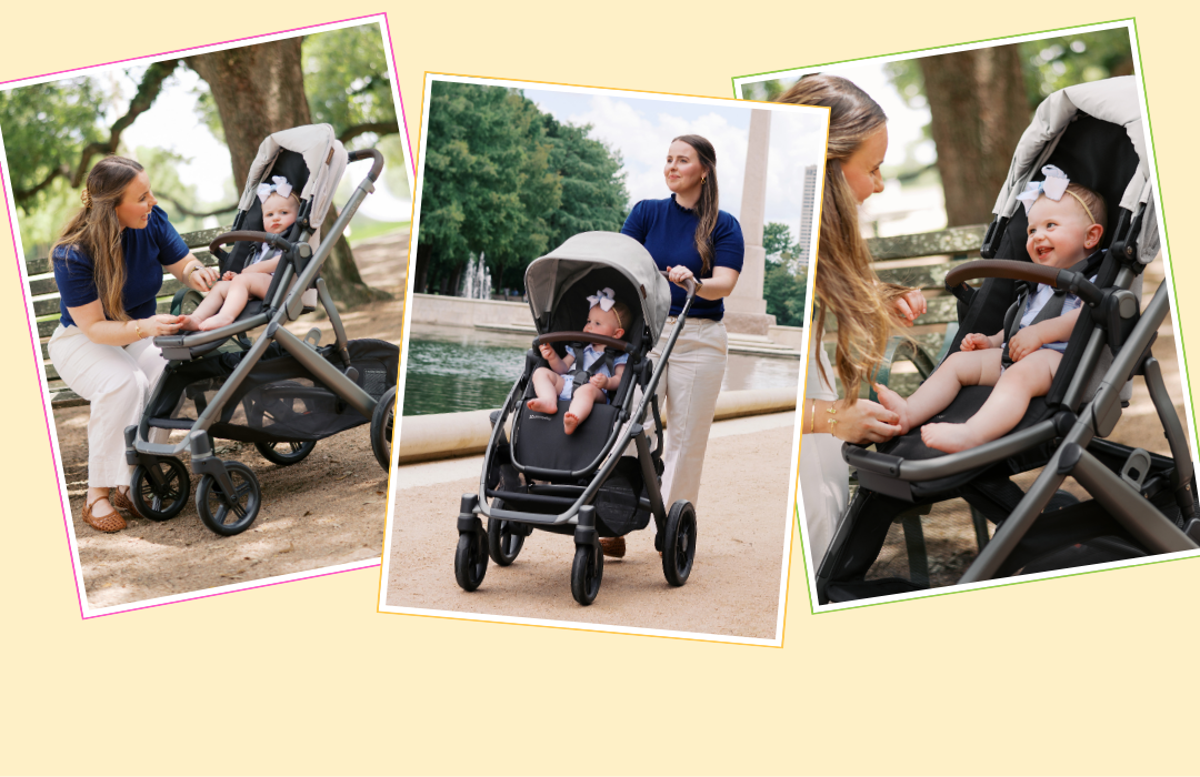 [Photos of the UPPAbaby Vista V3 in Beau]