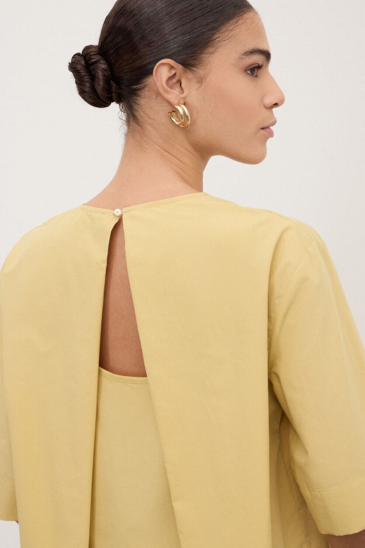 Blusa in popeline