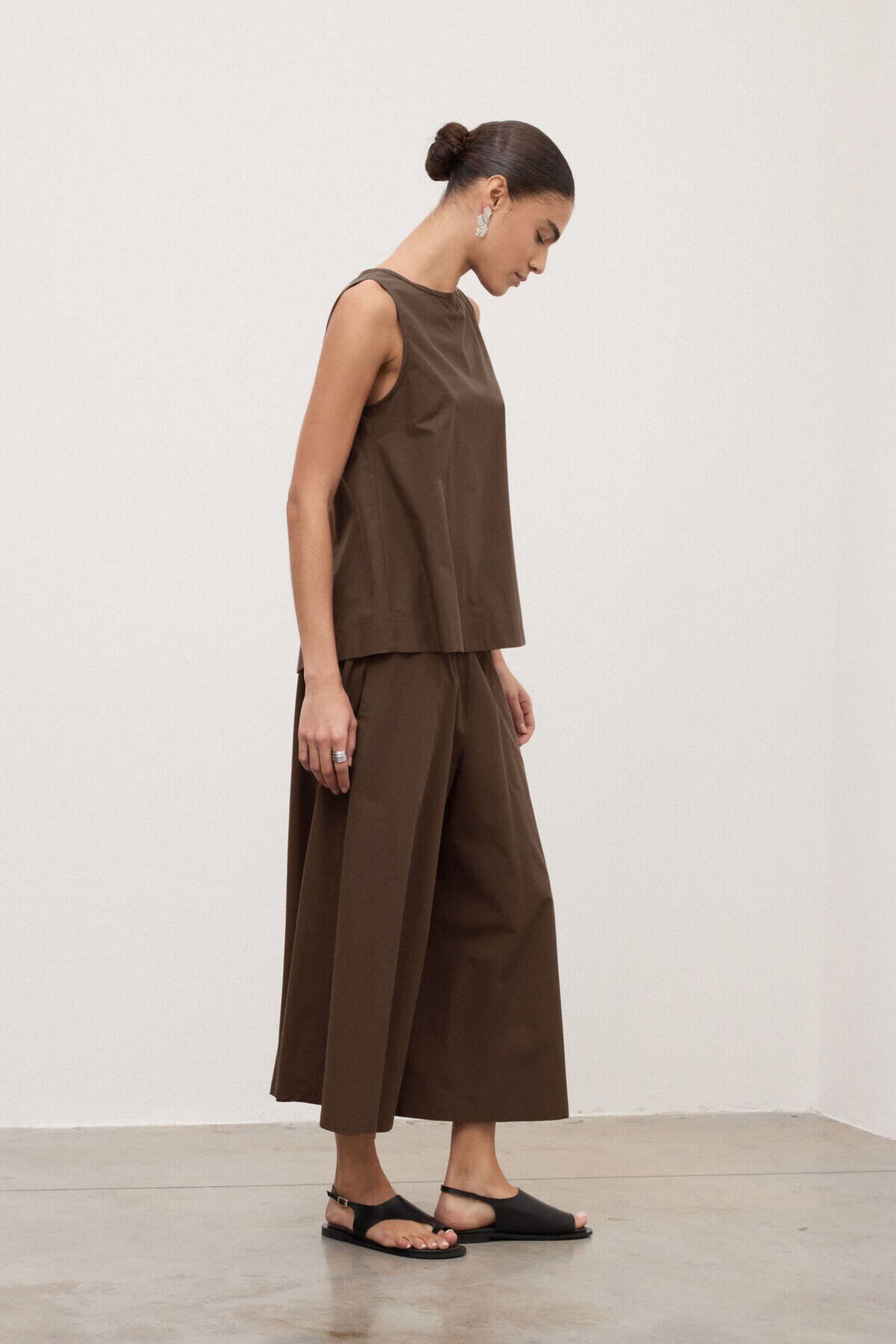 Pantaloni culotte ampi