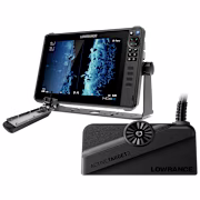 Lowrance HDS-12 PRO Fish Finder/Chartplotter with ActiveImaging 3-in-1 and ActiveTarget 2 Live Sonar Bundle
