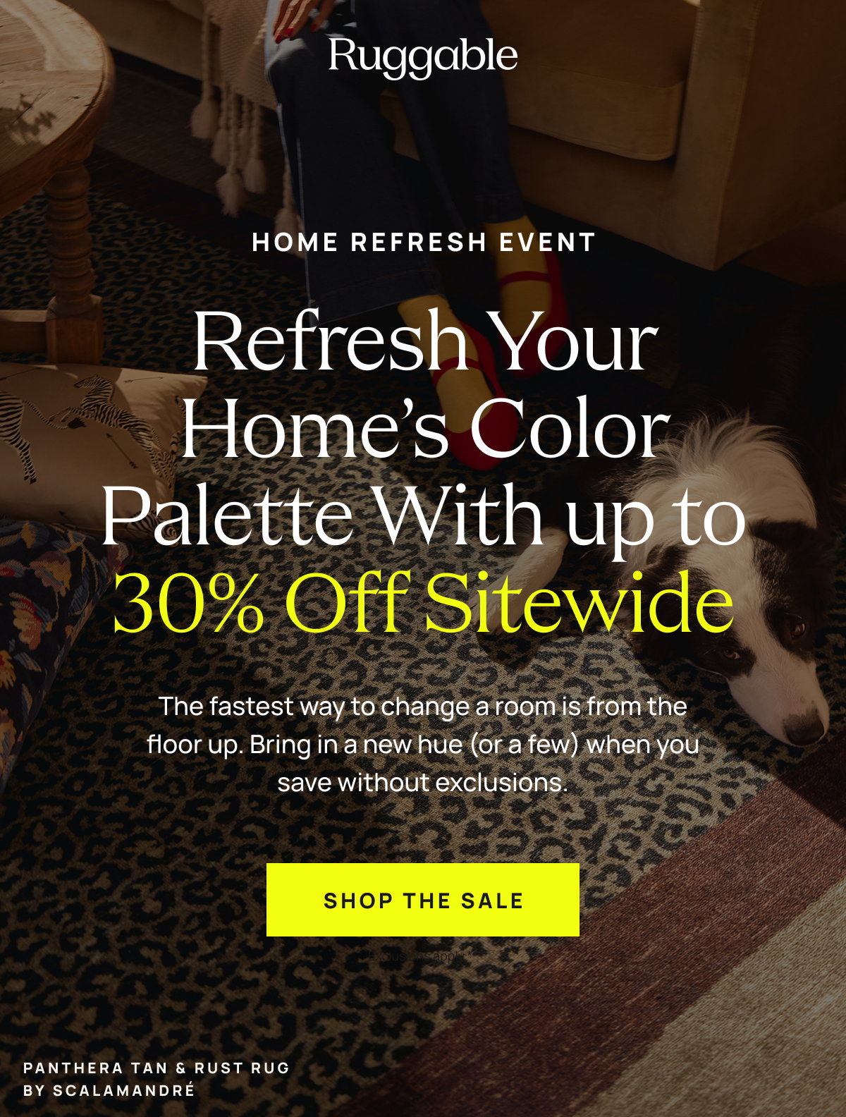 Refresh Your Home's Color Palette With Up To 30% Off | Shop The Sale 