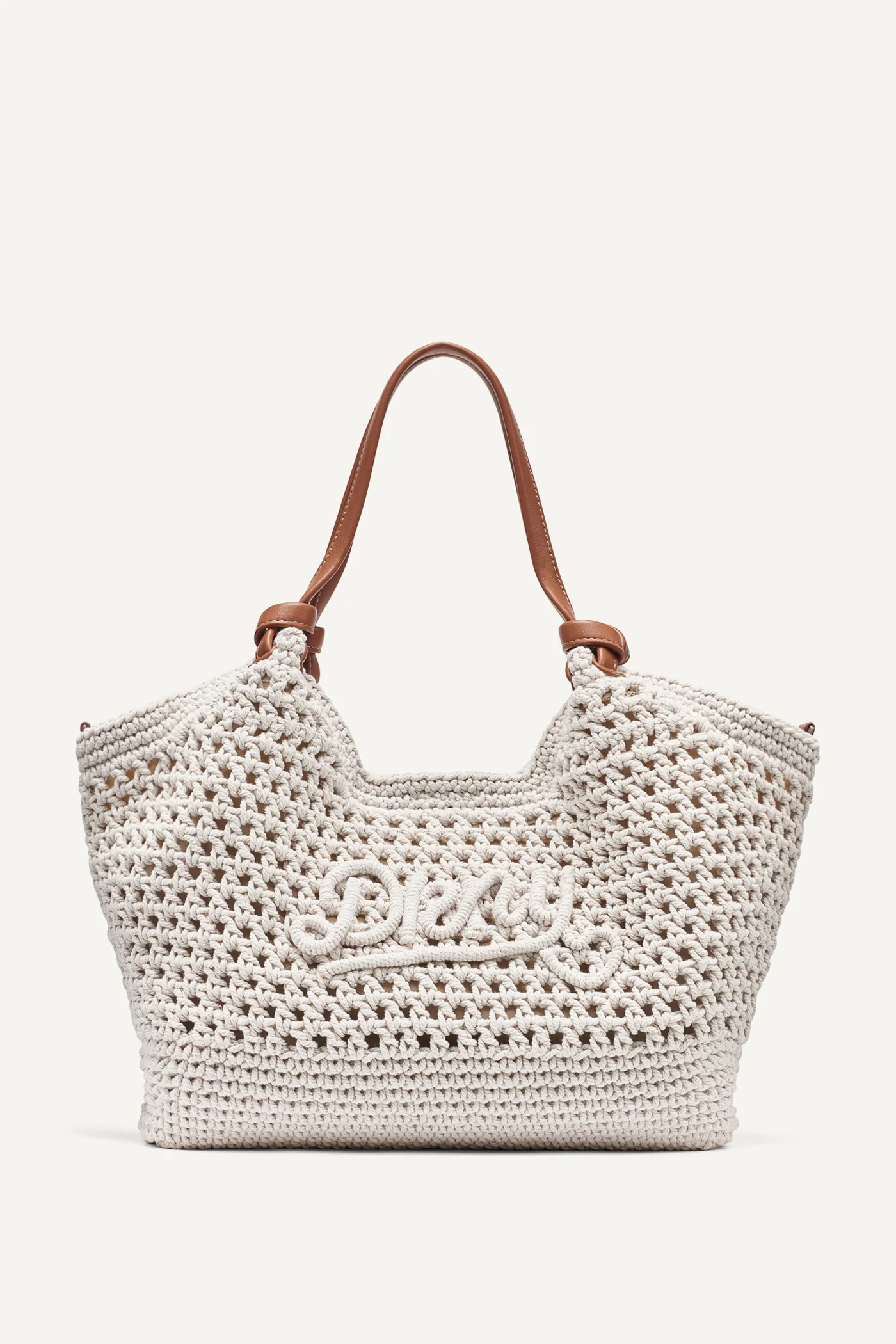 Image of PAULA CROCHET LOGO MEDIUM COMMUTER TOTE