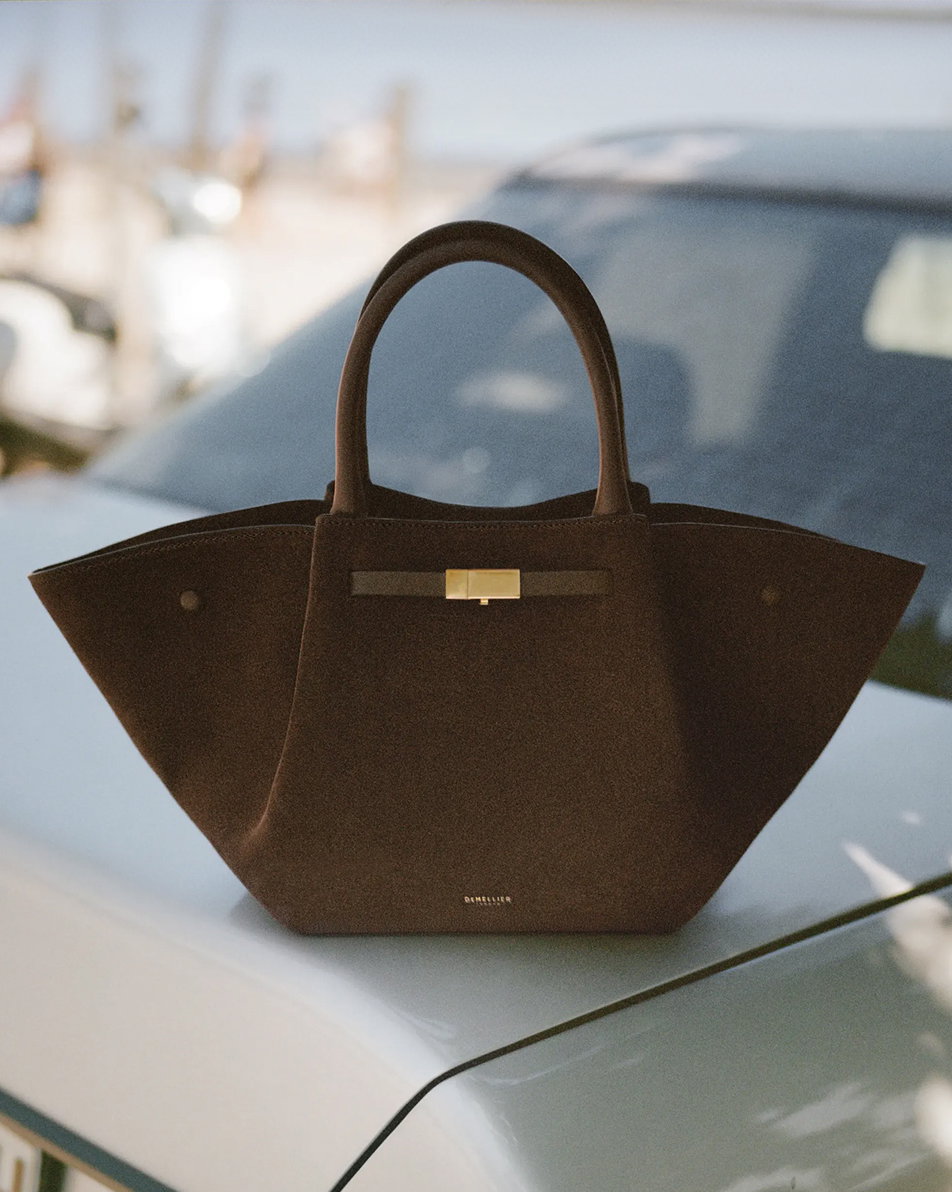 midi new york mocha suede