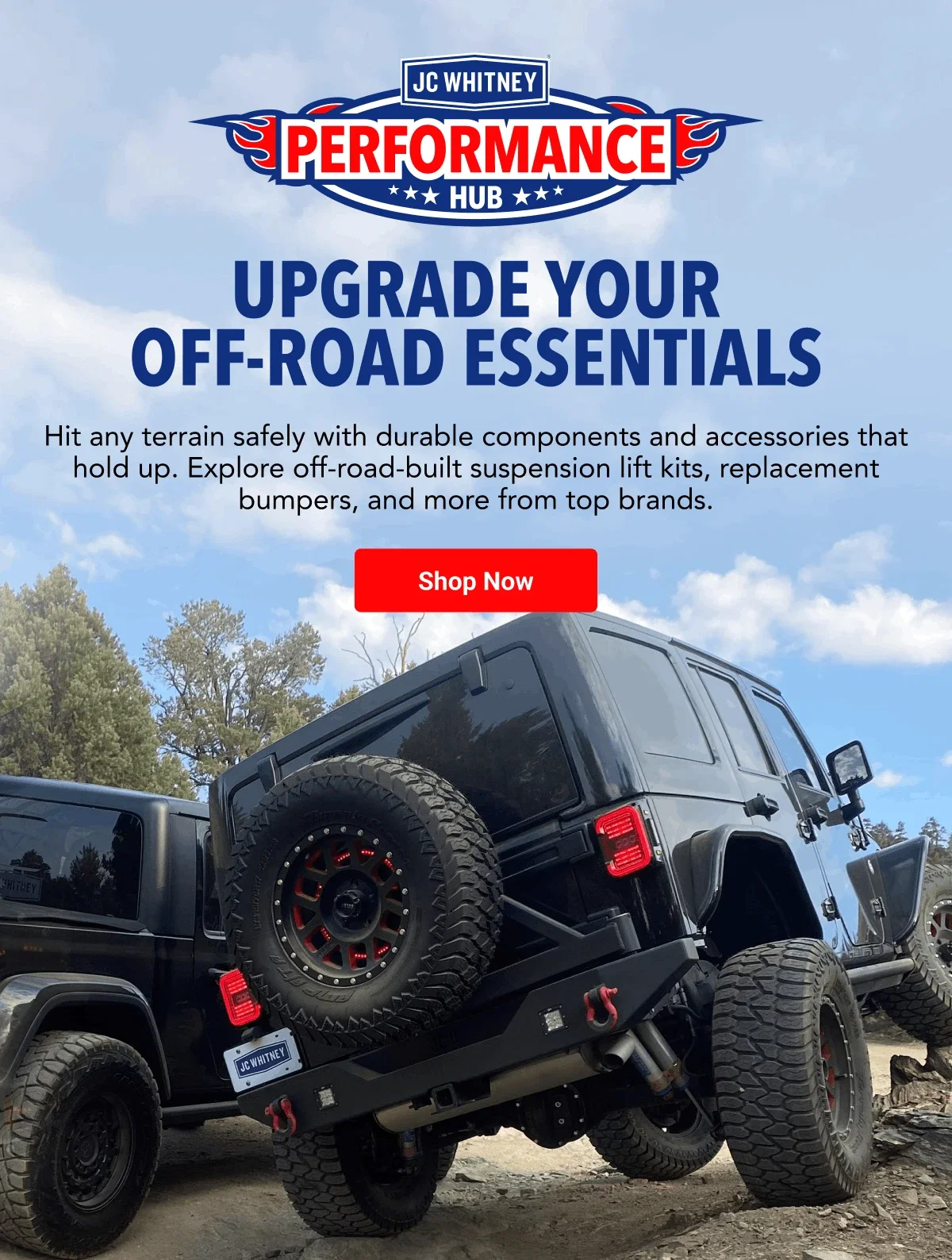 Upgrade Your Off-Road Essentials | JC Whitney Performance Hub