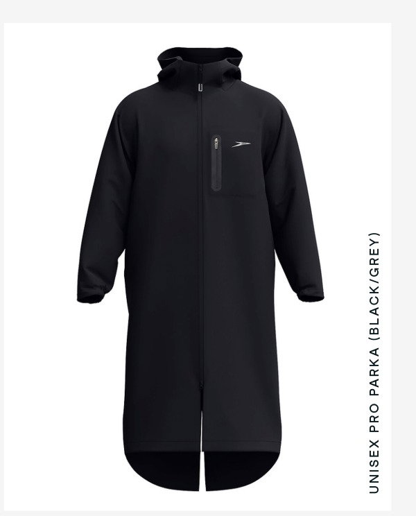 Unisex Pro Parka (Black/Grey)