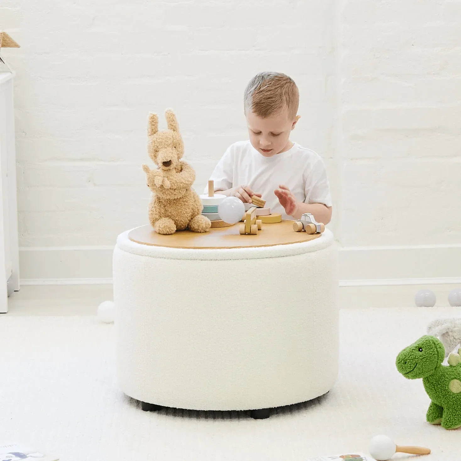 Image of Store & Play Toy Box / Bedside Table