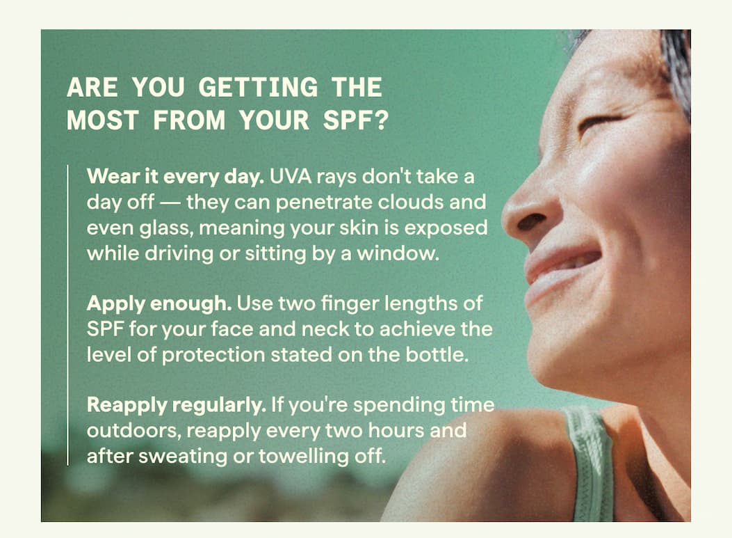 Are You Getting The Most From your SPF? 