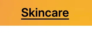 skincare