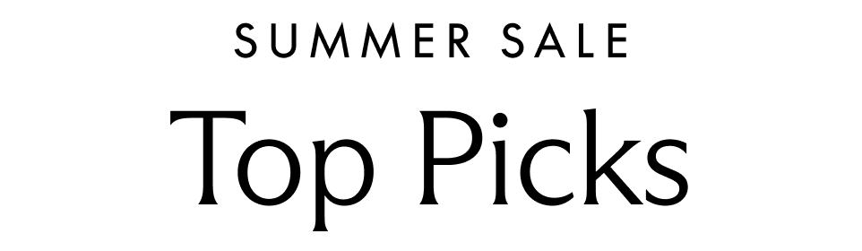 Summer Sale Top Picks