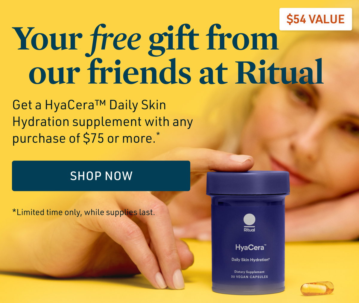 Your free gift from our friends at Ritual