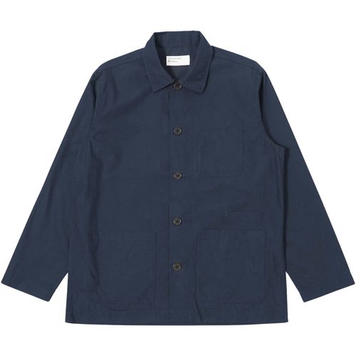 Universal Works Bakers Overshirt - Navy