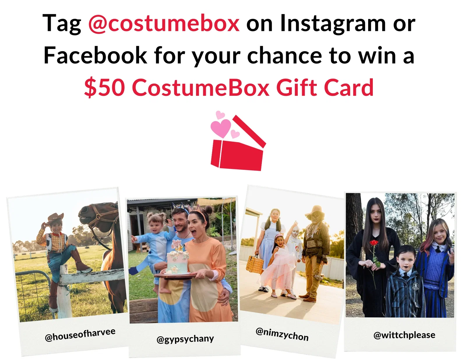 CostumeBox Gift Card Giveaway