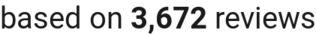 number of reviews