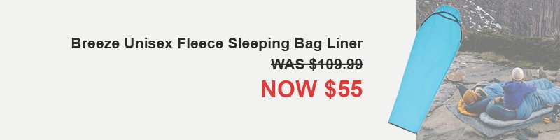 Sea to Summit Breeze Unisex Fleece Sleeping Bag Liner now $55