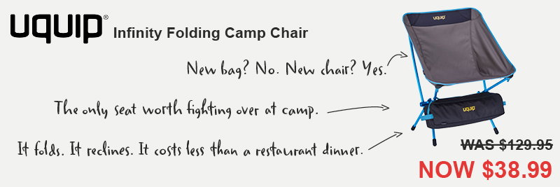 Uquip folding camp chair now $38.99